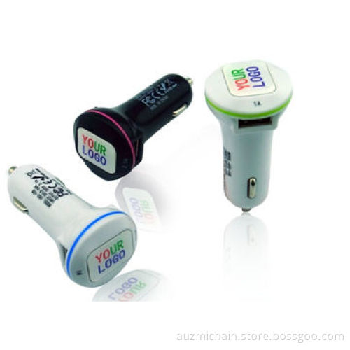 2 USB Ports In-car Charger with 2.1A, for iPhone, iPad, Samsung, PSP, GPS, Tablet, MP3, MP4, PAD